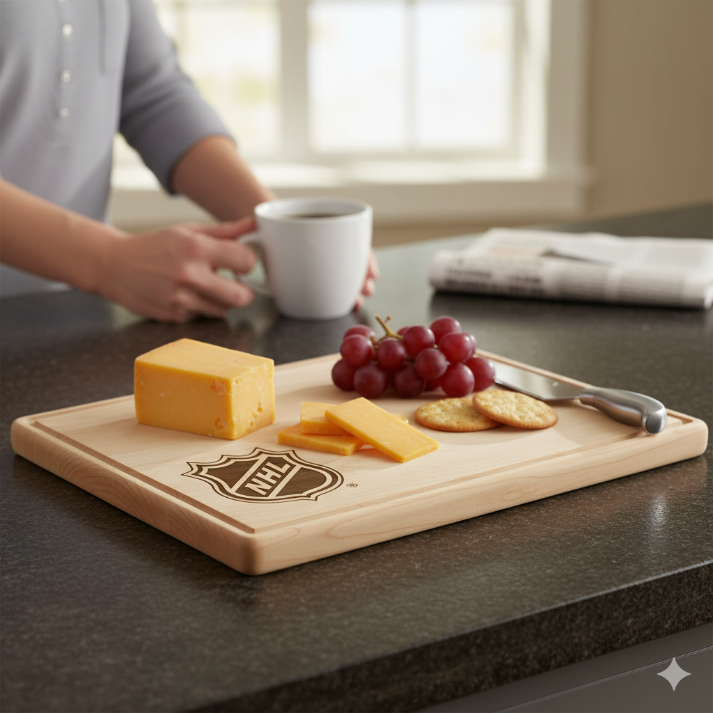 0941m - Maple Cutting Board with Drip Ring