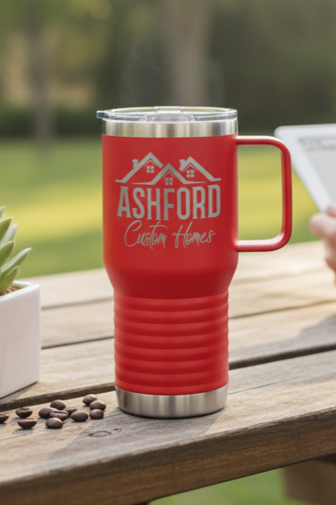 Polar Camel 20 oz. Vacuum Insulated Travel Mug with Slider Lid