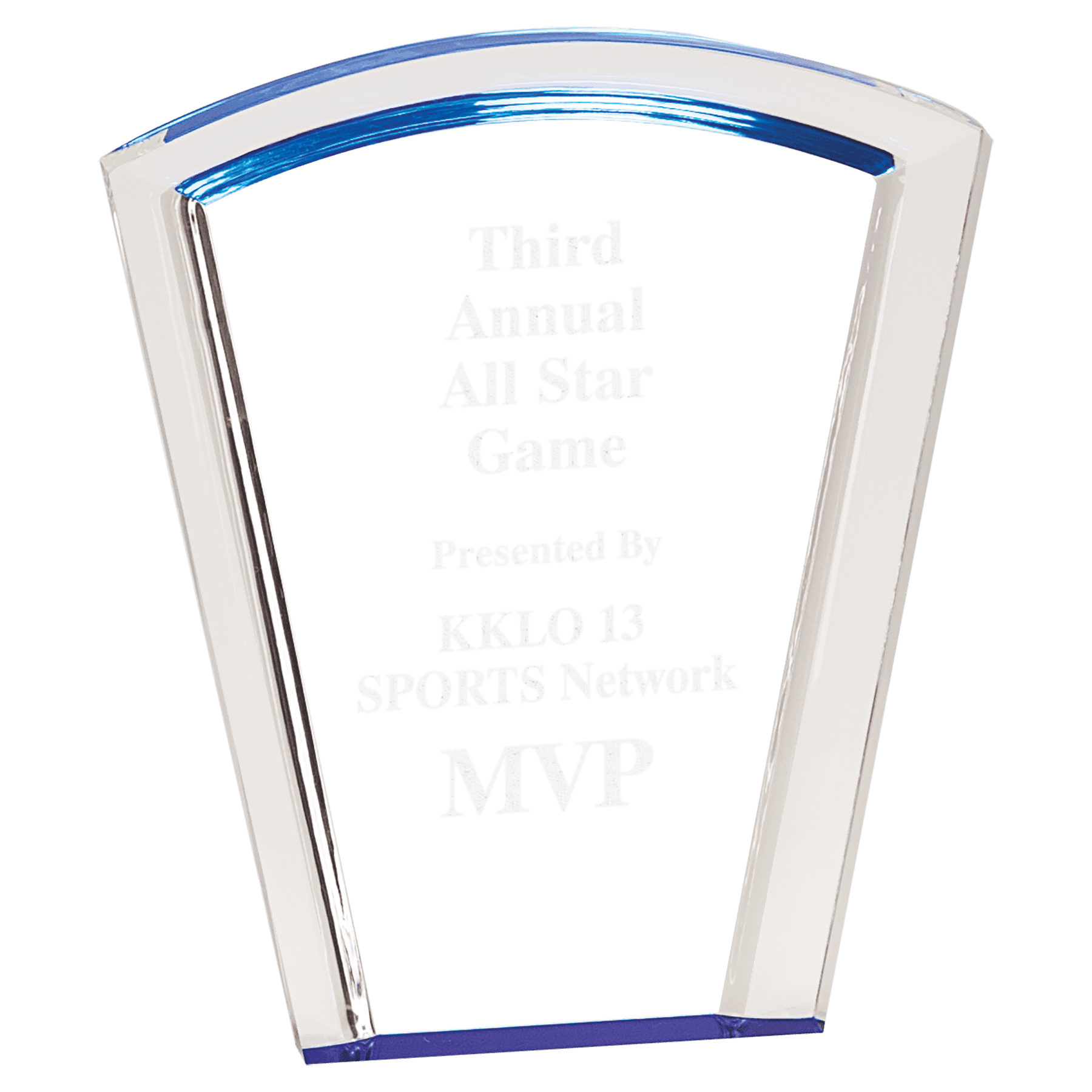 Fan Halo Acrylic Award