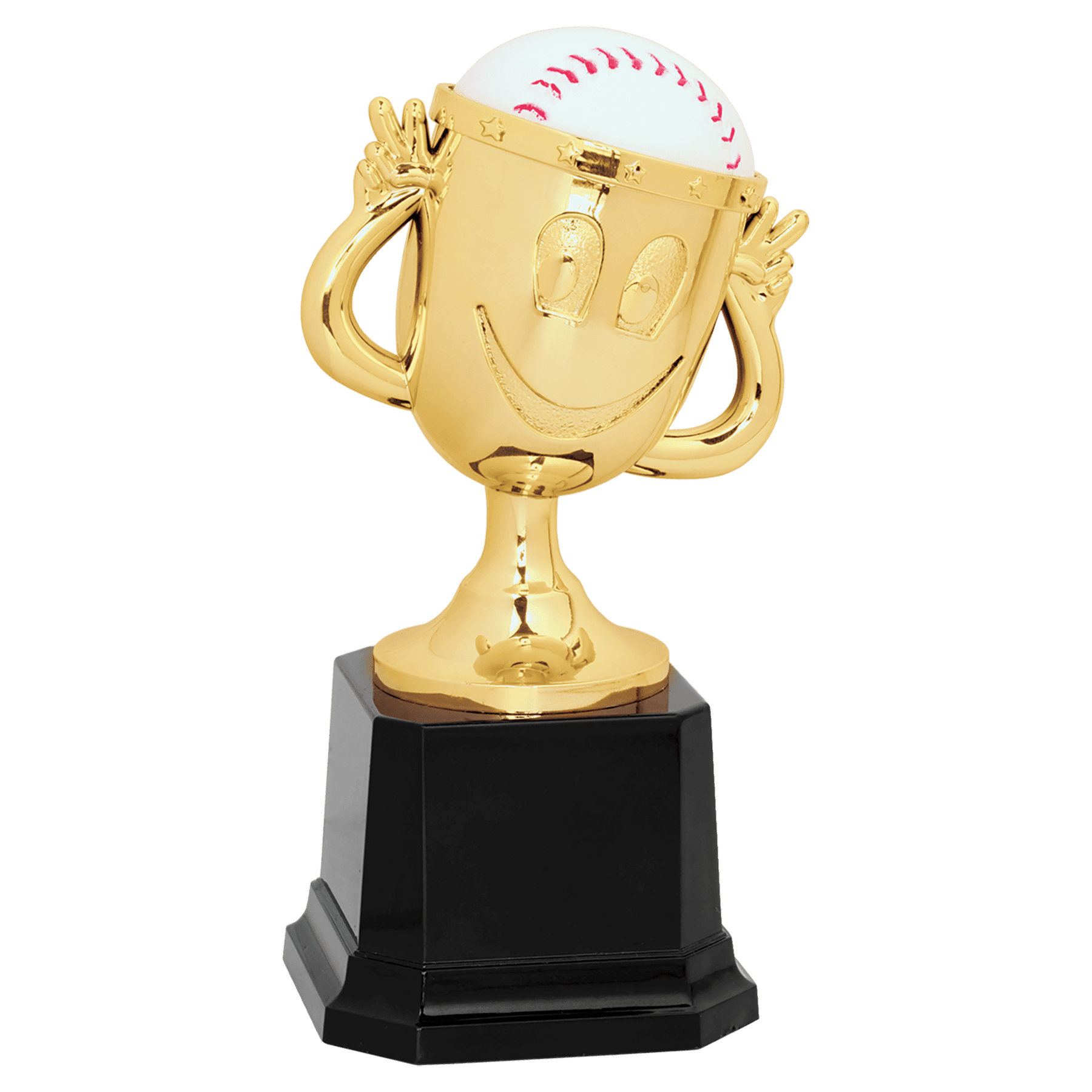 Happy Cup Baseball Trophy