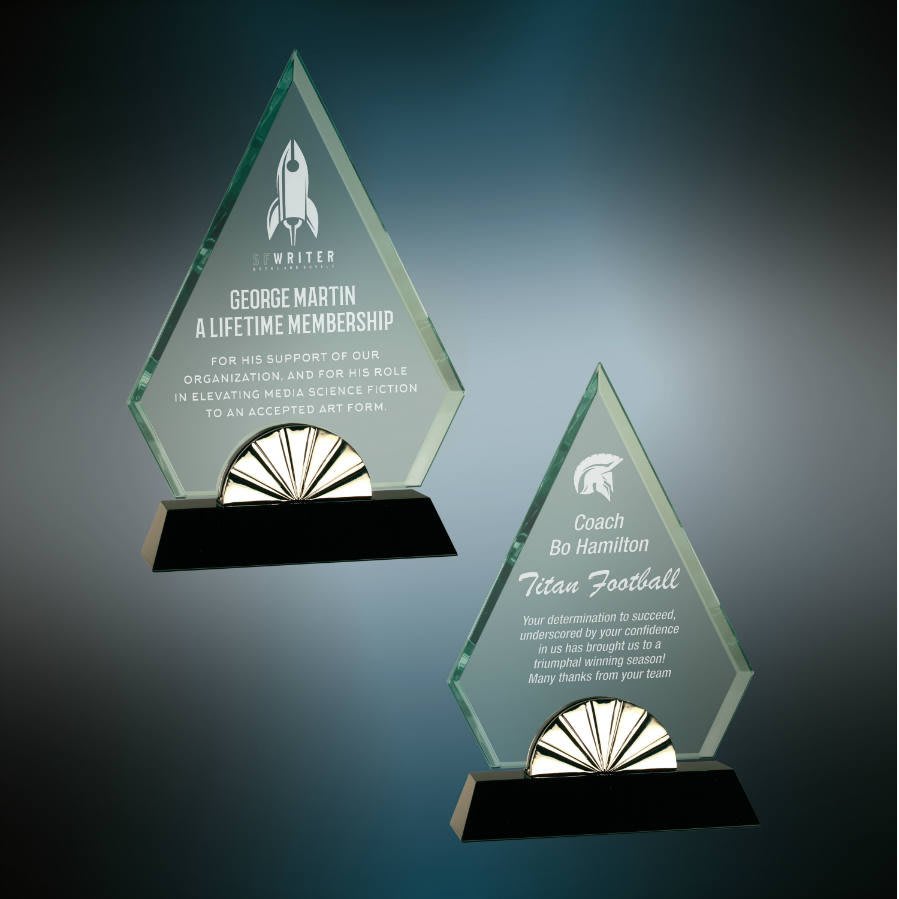 Premier Diamond Horizon Glass with Black Base Sample Set