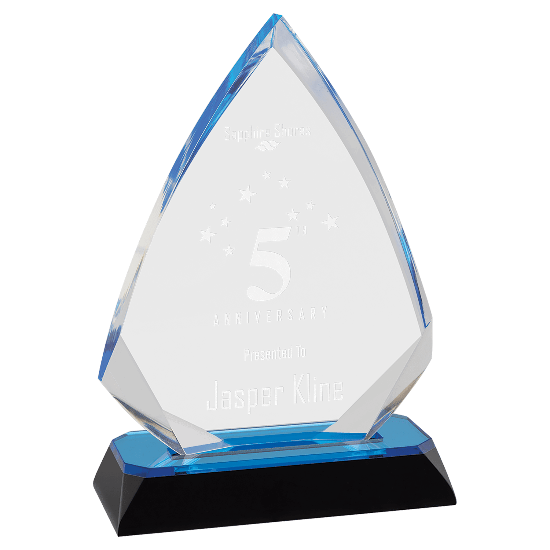 Arrow Diamond Corner Base Impress Acrylic