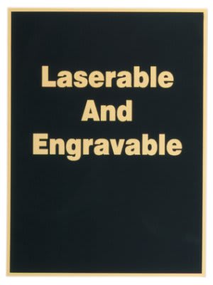 Designer Brass Plated Steel Plaque Plate