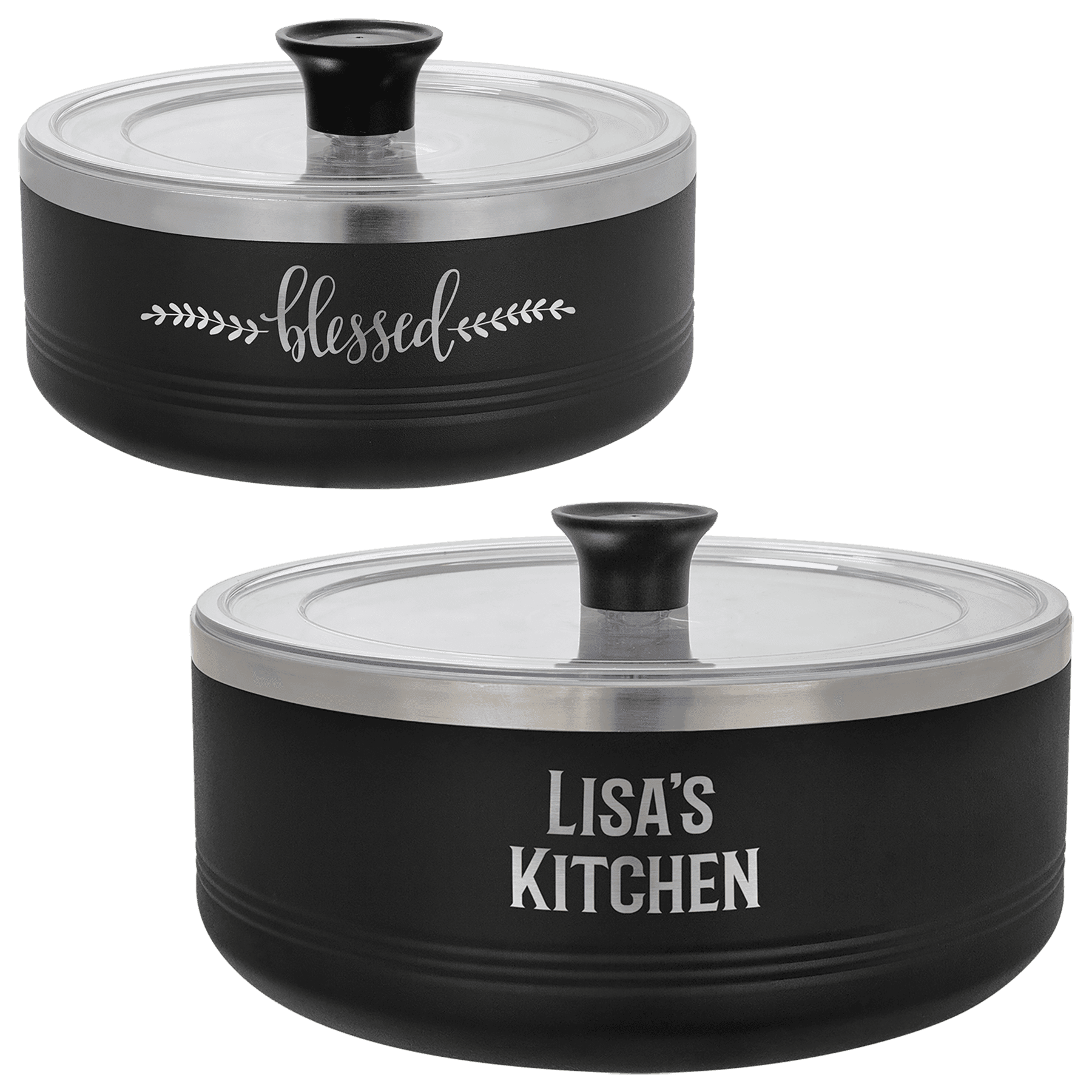 Polar Camel Serving Bowl Set with Lids