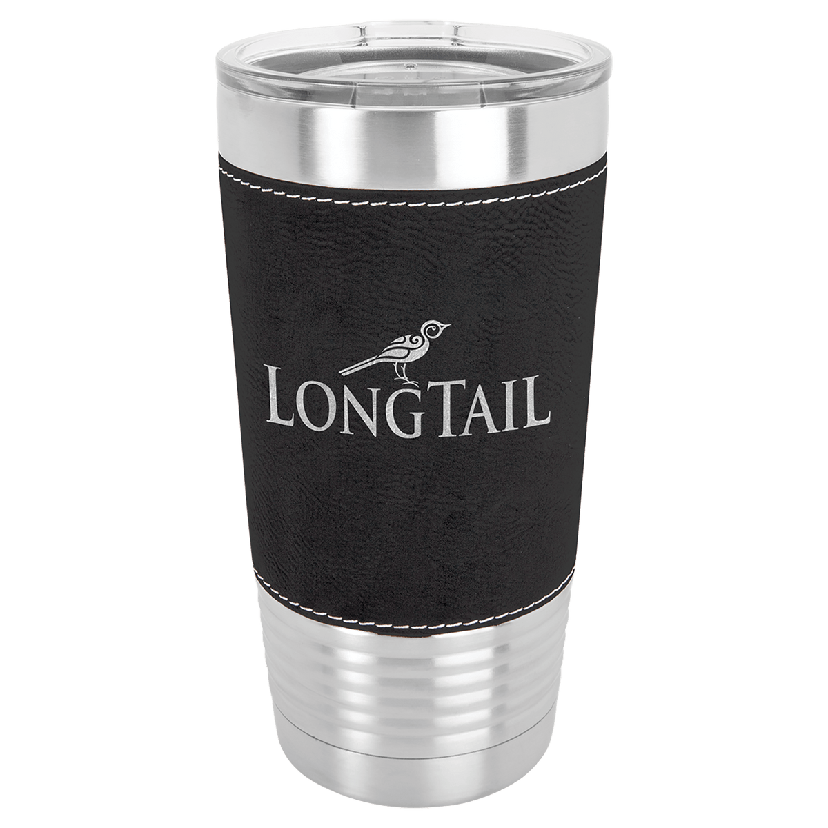 Polar Camel 20 oz. Leatherette Grip Tumbler with Standard Lid