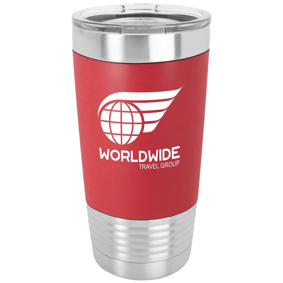 Polar Camel Silicone Grip Tumbler with Standard Lid