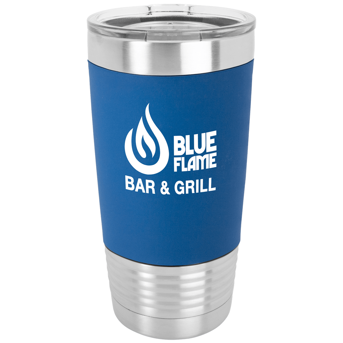 Polar Camel Silicone Grip Tumbler with Standard Lid