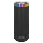 Custom 22 oz. Prism Skinny Tumbler in White or Black