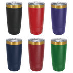 20 oz. Bright Gold ION-Plated Tumblers | Premium Custom Engraved Bulk Collection
