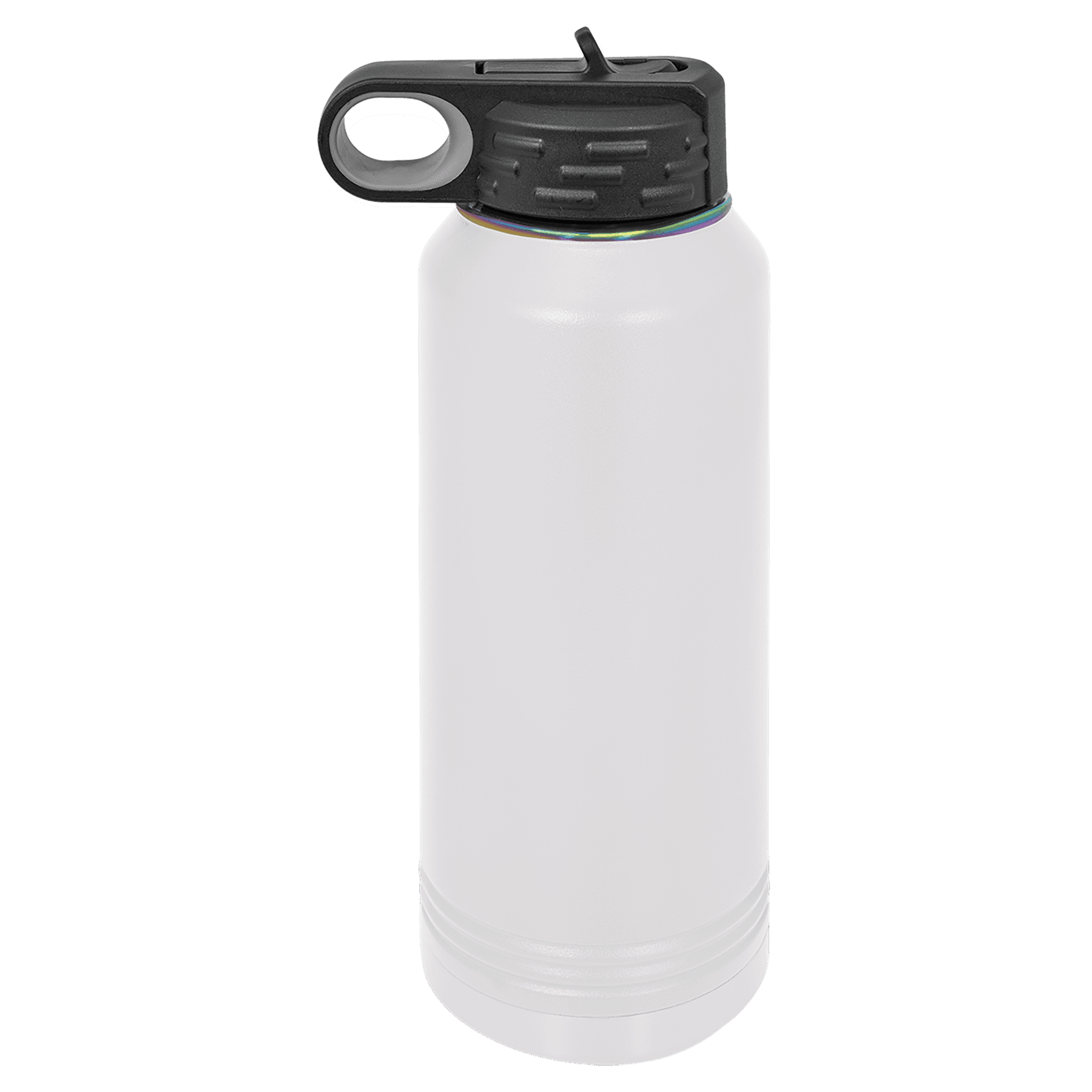 Custom 32 oz. Prism Water Bottle in White or Black