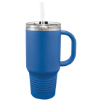32oz Insulated Tumbler with Straw | Personalized Logo Design Travel Mug