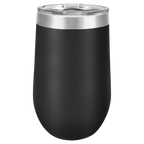 16 oz - Vacuum Insulated Stemless Wine Tumbler with Lid