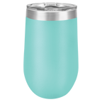 16 oz - Vacuum Insulated Stemless Wine Tumbler with Lid