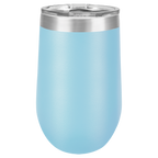 16 oz - Vacuum Insulated Stemless Wine Tumbler with Lid