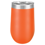 16 oz - Vacuum Insulated Stemless Wine Tumbler with Lid