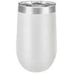 16 oz - Vacuum Insulated Stemless Wine Tumbler with Lid
