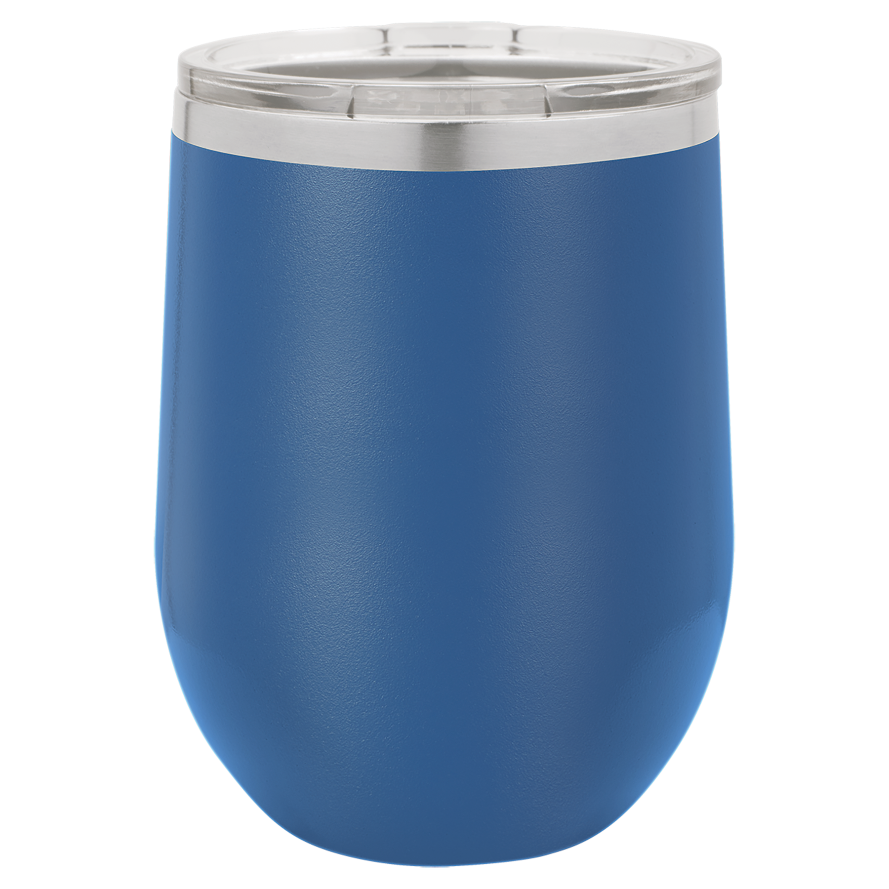 12 oz Blank Stemless Wine Tumbler | Customizable Insulated Cup with Lid