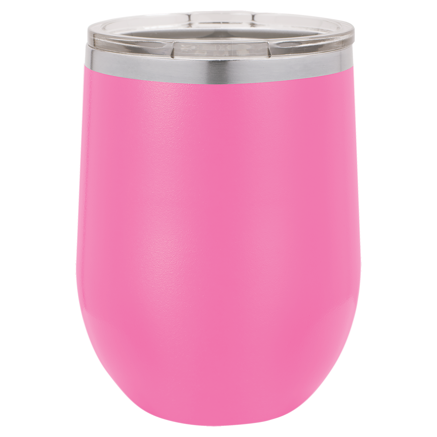 12 oz Blank Stemless Wine Tumbler | Customizable Insulated Cup with Lid