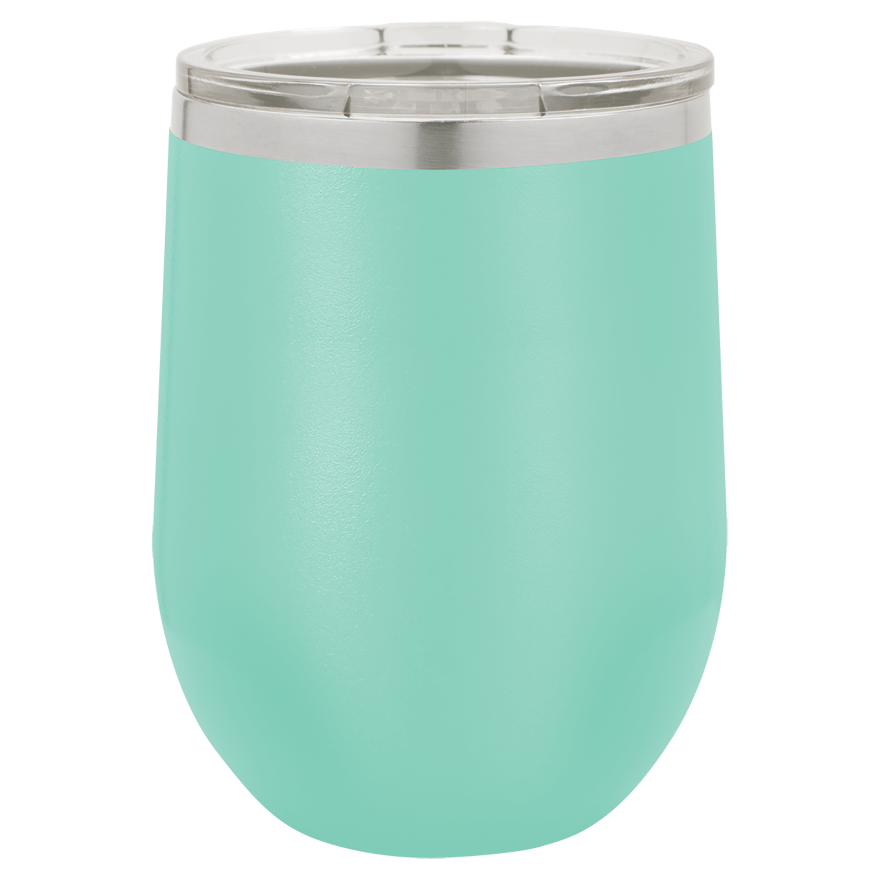 12 oz Blank Stemless Wine Tumbler | Customizable Insulated Cup with Lid