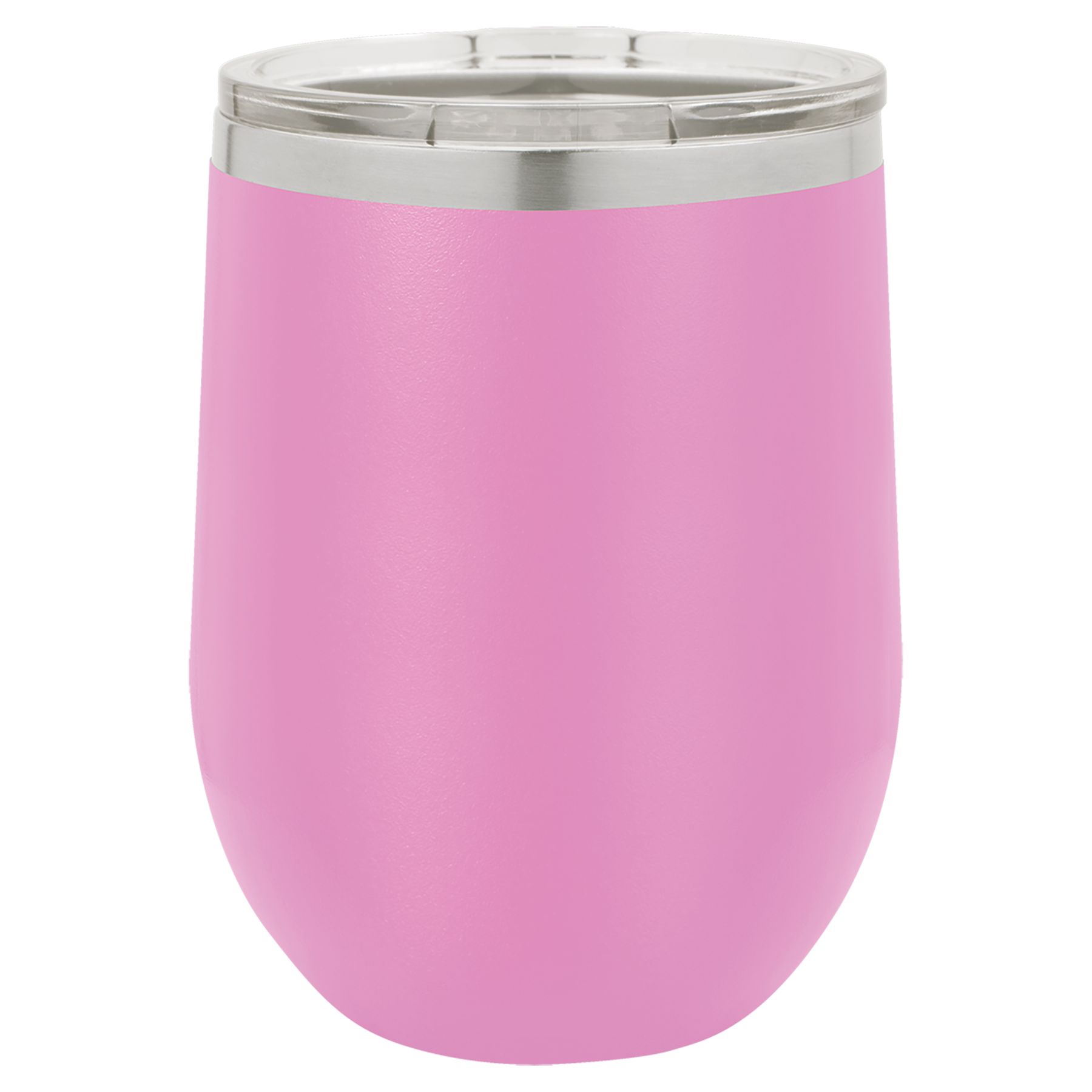 12 oz Blank Stemless Wine Tumbler | Customizable Insulated Cup with Lid