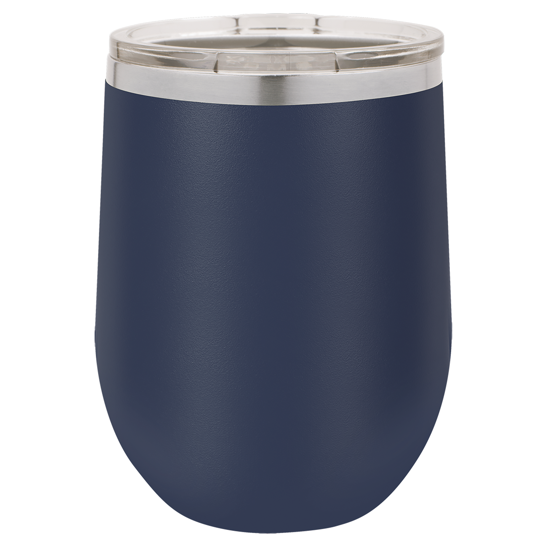 12 oz Blank Stemless Wine Tumbler | Customizable Insulated Cup with Lid