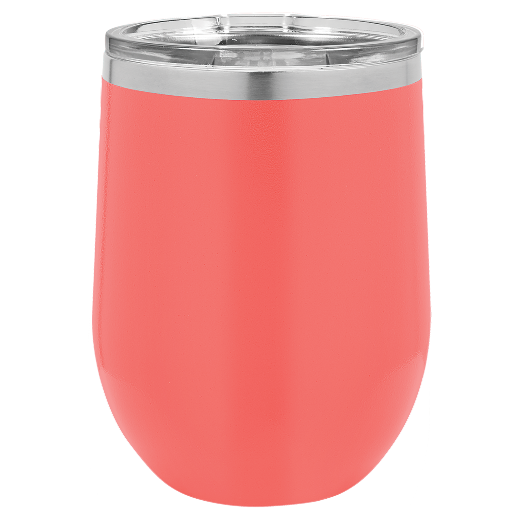 12 oz Blank Stemless Wine Tumbler | Customizable Insulated Cup with Lid