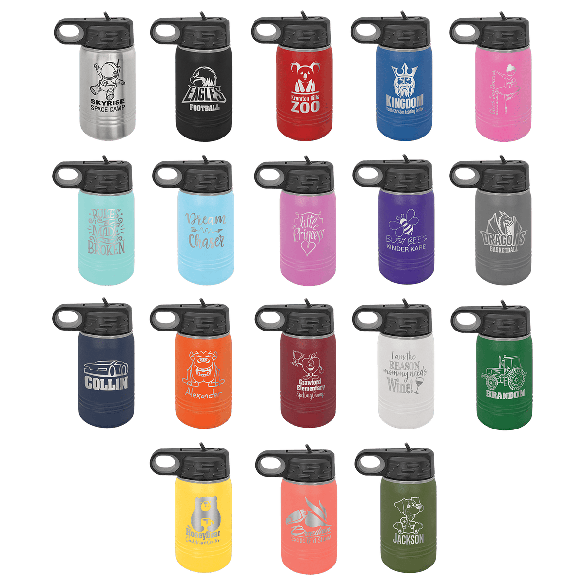 Polar Camel Water Bottle Sample Set