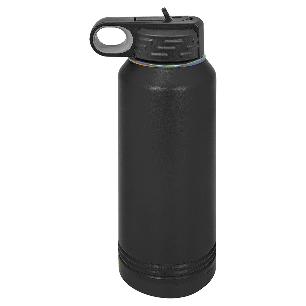 Custom 32 oz. Prism Water Bottle in White or Black