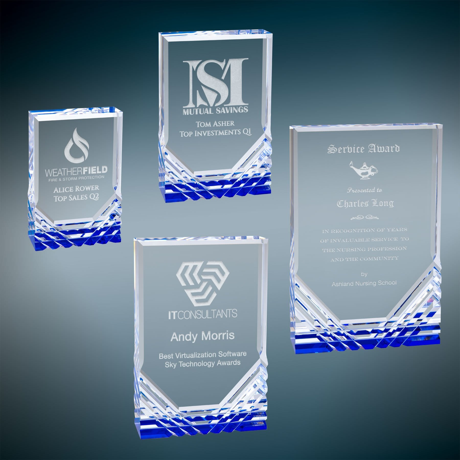 Jewel Mirage Acrylic Blank Sample Set