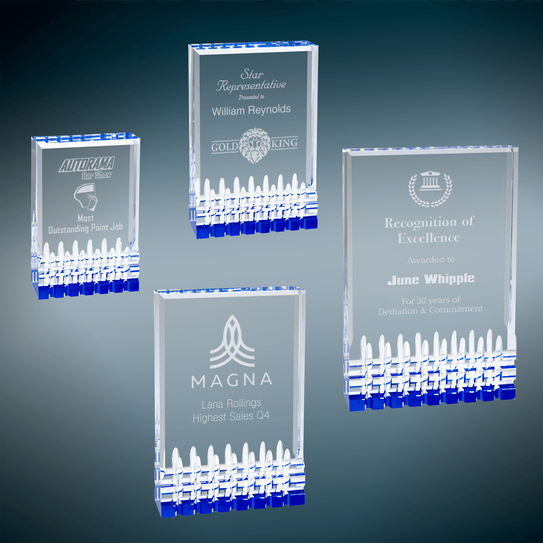 Mirage Acrylic Blank Sample Set