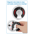 Magnetic Slider Lid for Polar Camel Tumblers