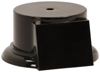 Round Weighted Plastic Base with Face