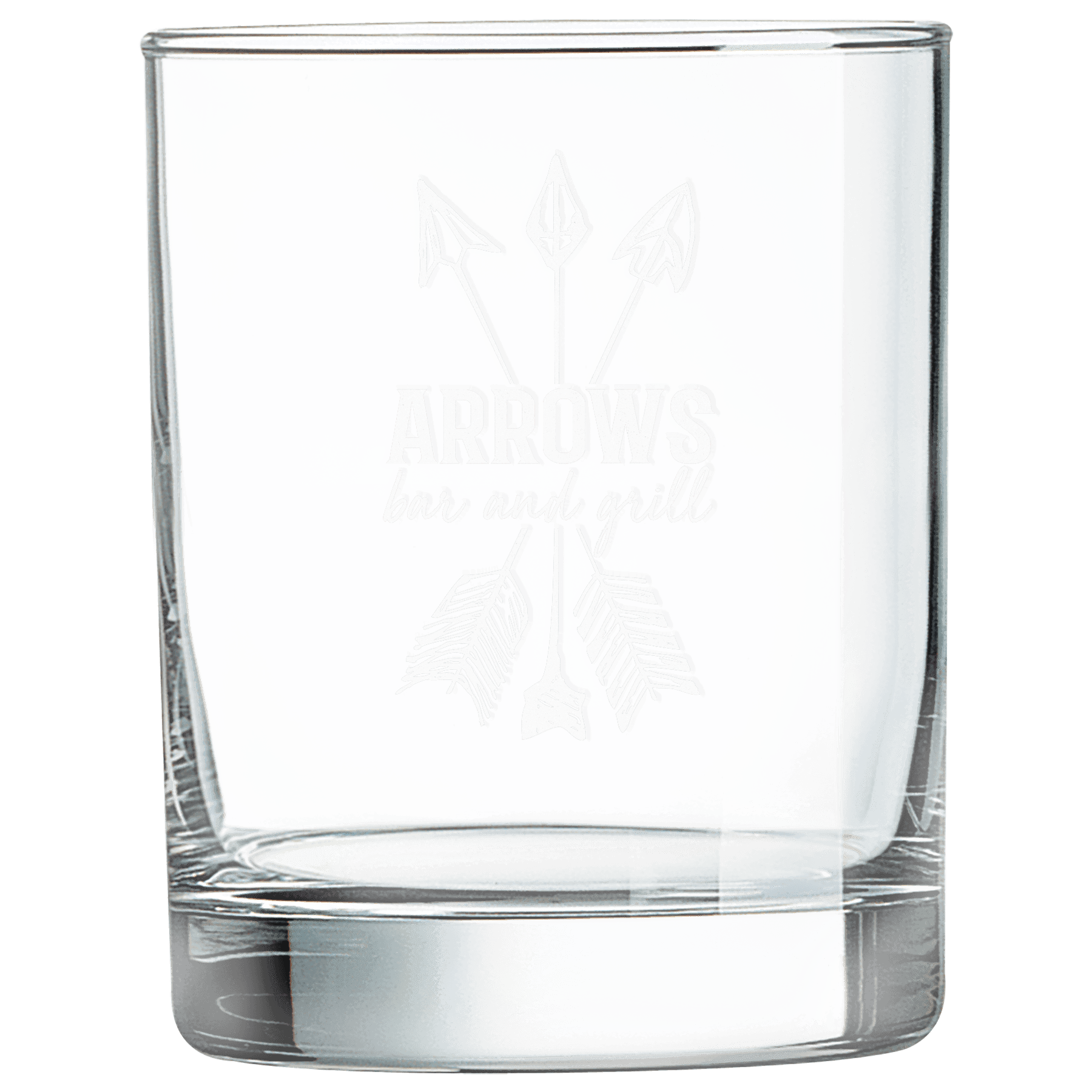 Polar Camel Round Double Old Fashioned Glass