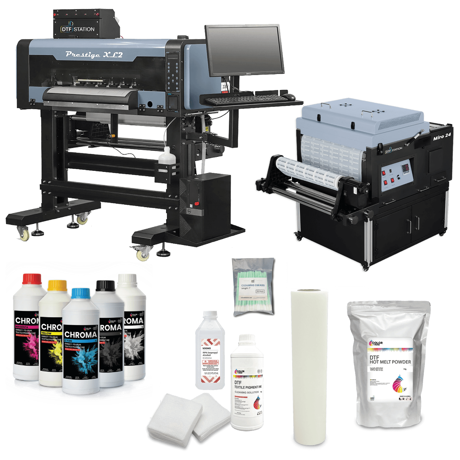 Prestige XL2 Pro DTF Printer Bundle