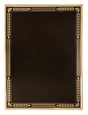 Aluminum Hi-Relief Plaque Plate