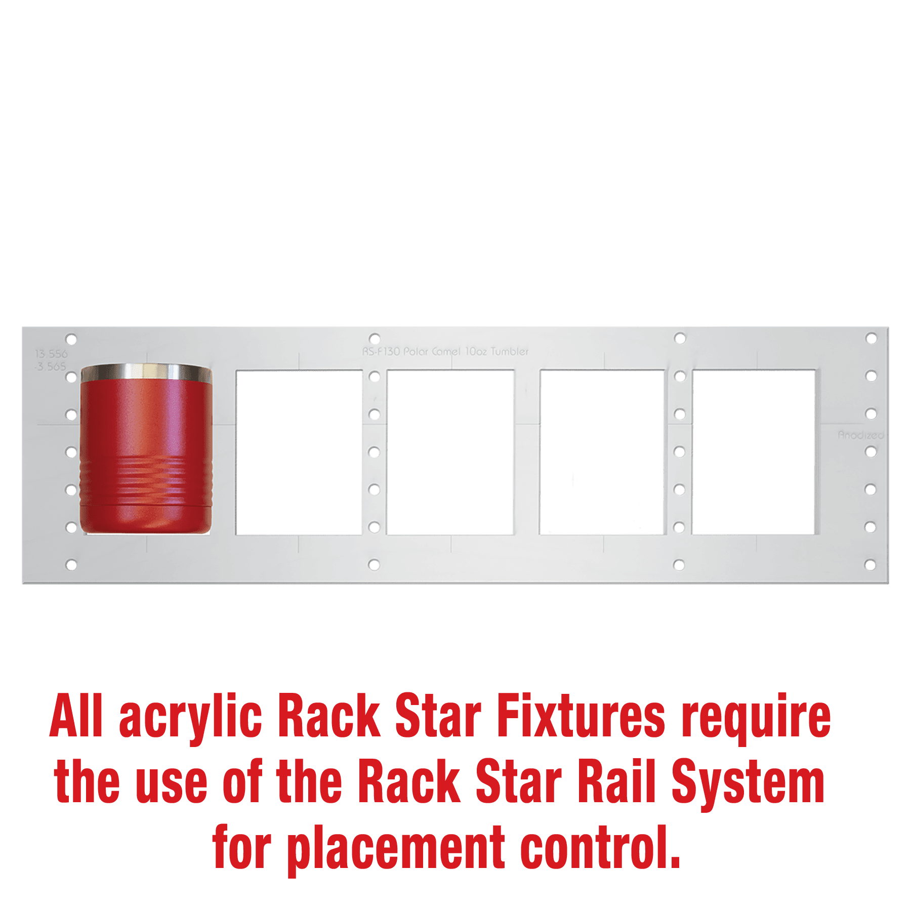 Rack Star 10 oz. Polar Camel Tumbler Fixture