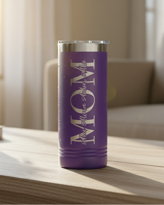 22 oz. Polar Camel Skinny Tumbler with Slider Lid – Stylish Insulated Drinkware Gift