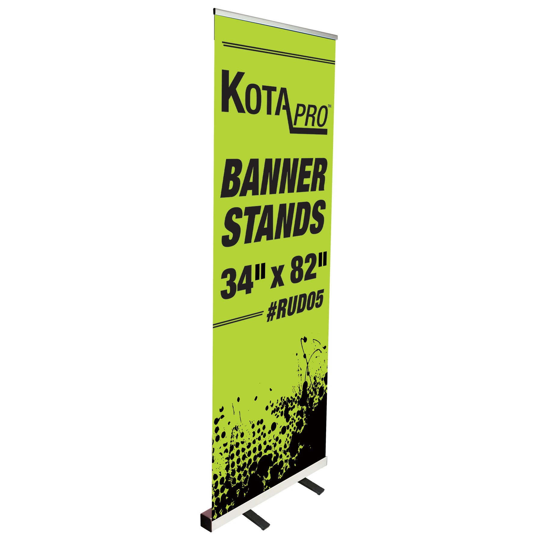 Kota Pro Roll Up Banner Stand Cube Single Side Display