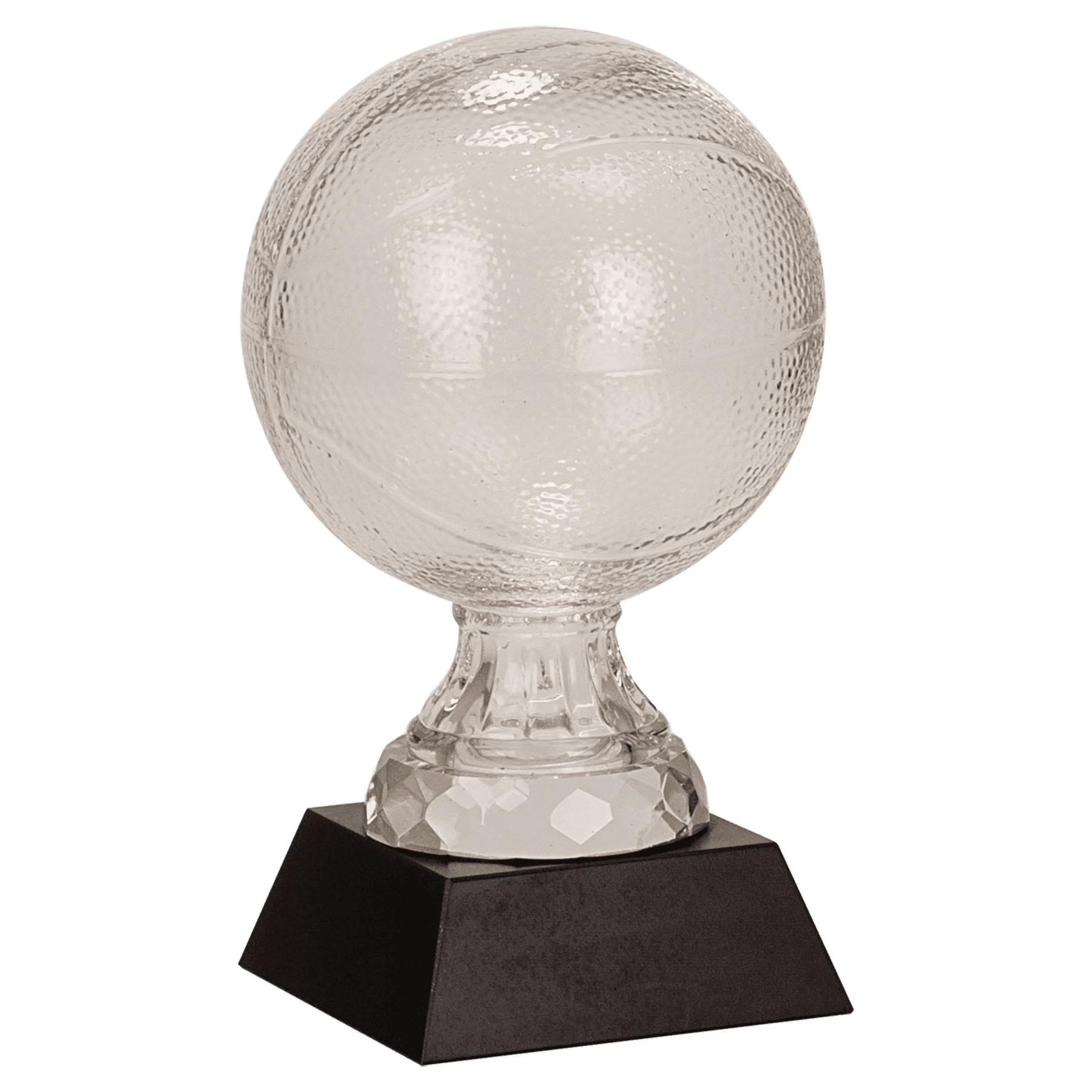 Premier Glass Basketball with Marble Base
