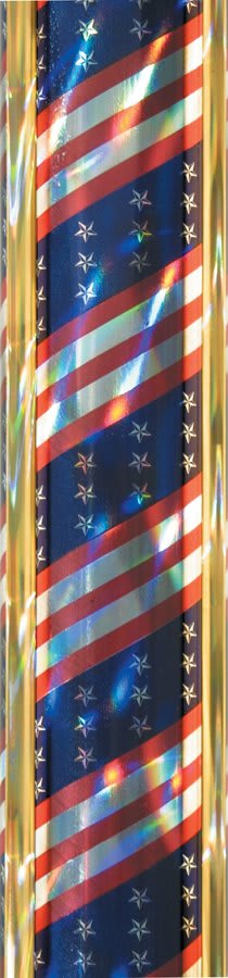 Sport Flag Round Trophy Column