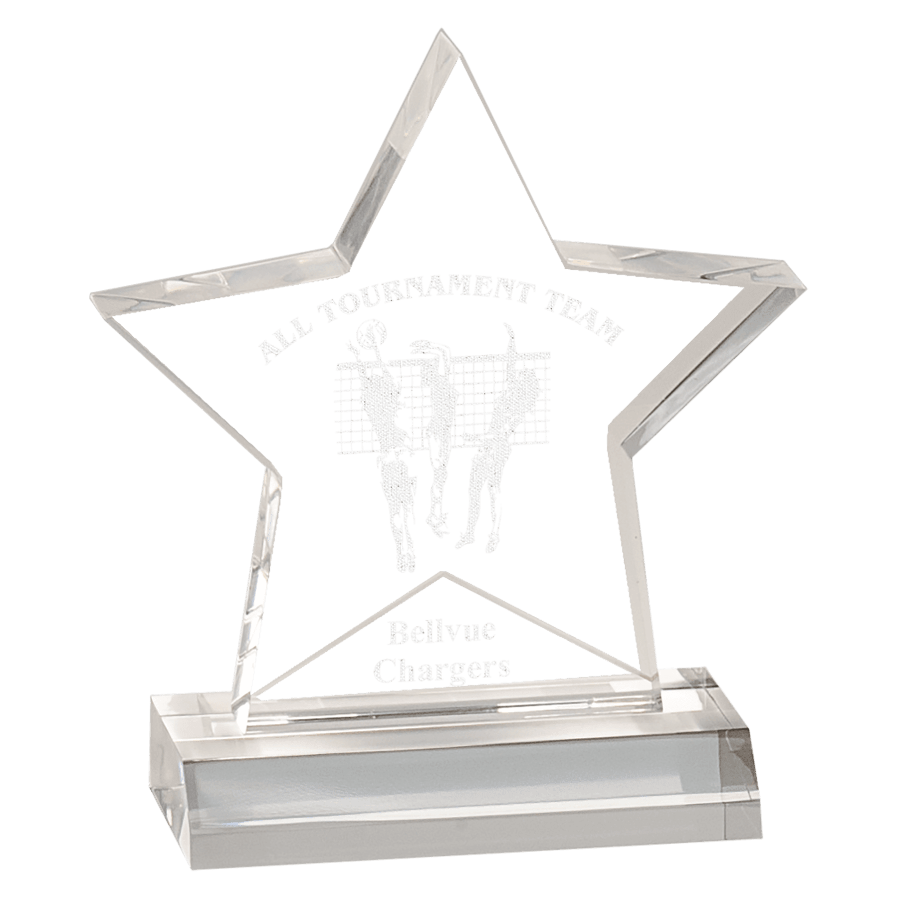 Premier Acrylic Star Award with Base