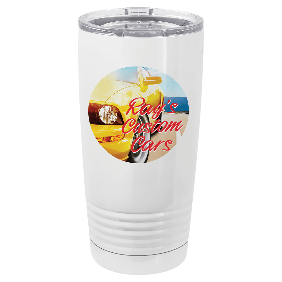 Sublimatable Vacuum Insulated Tumbler with Lid