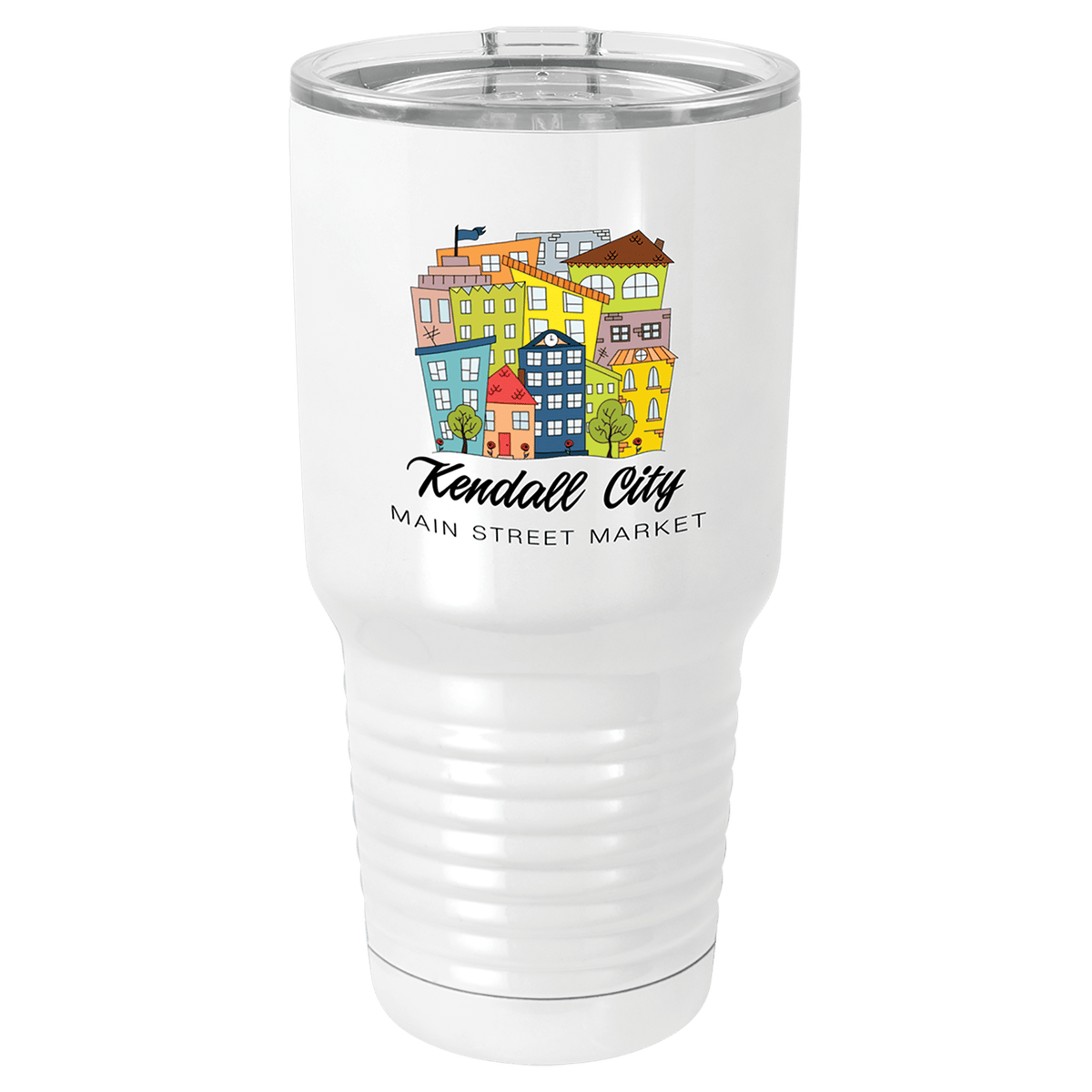 Sublimatable Vacuum Insulated Tumbler with Lid