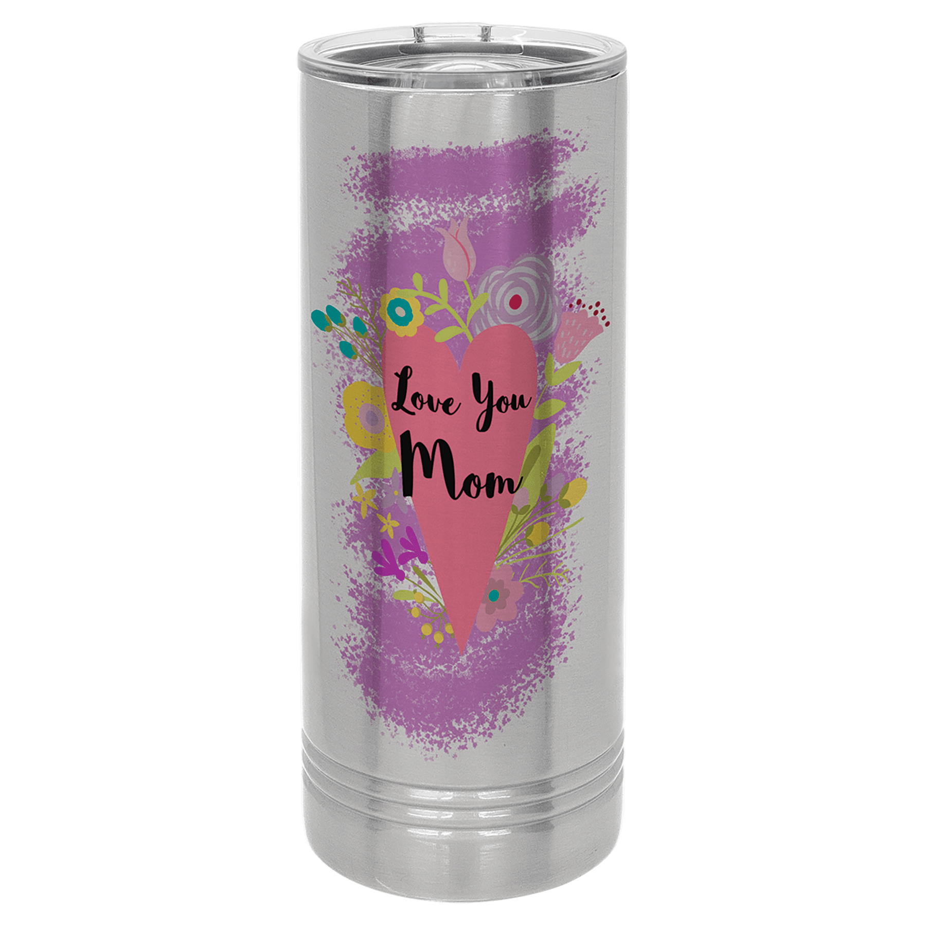 Sublimatable Polar Camel Skinny Tumbler with Slider Lid