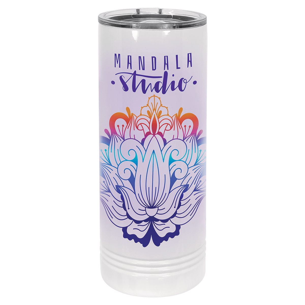 Sublimatable Polar Camel Skinny Tumbler with Slider Lid