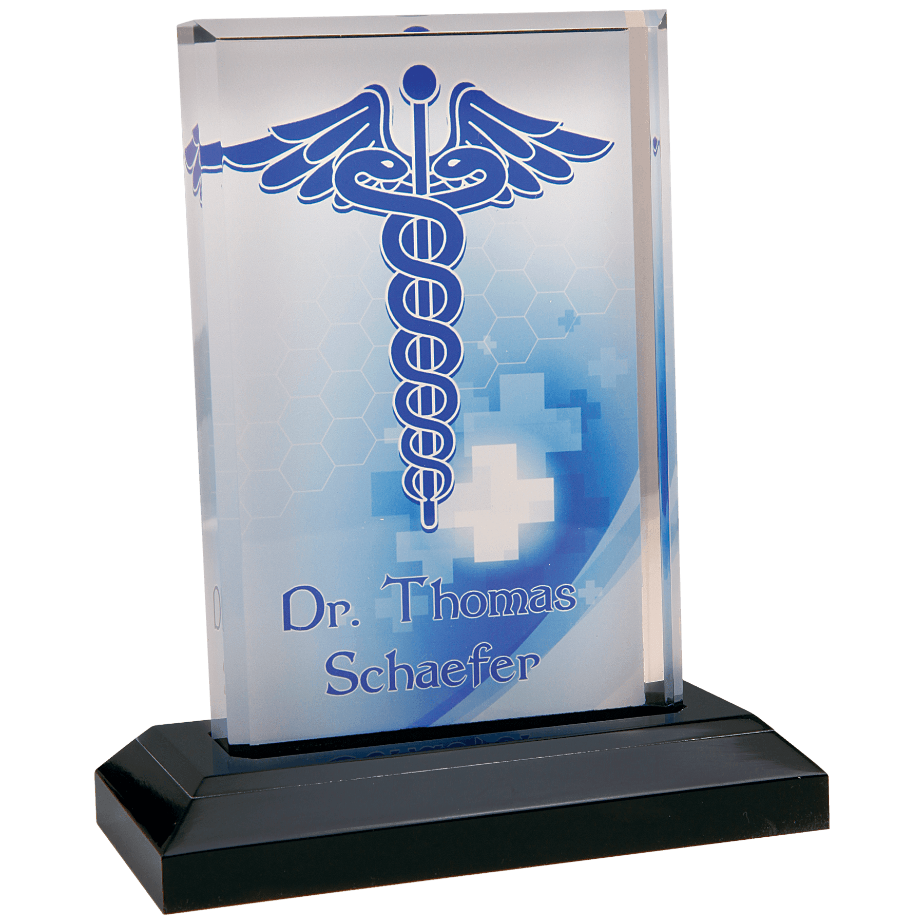 Sublimatable Rectangle Beveled Impress Acrylic Award