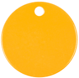 Laserable Round Industrial Tag