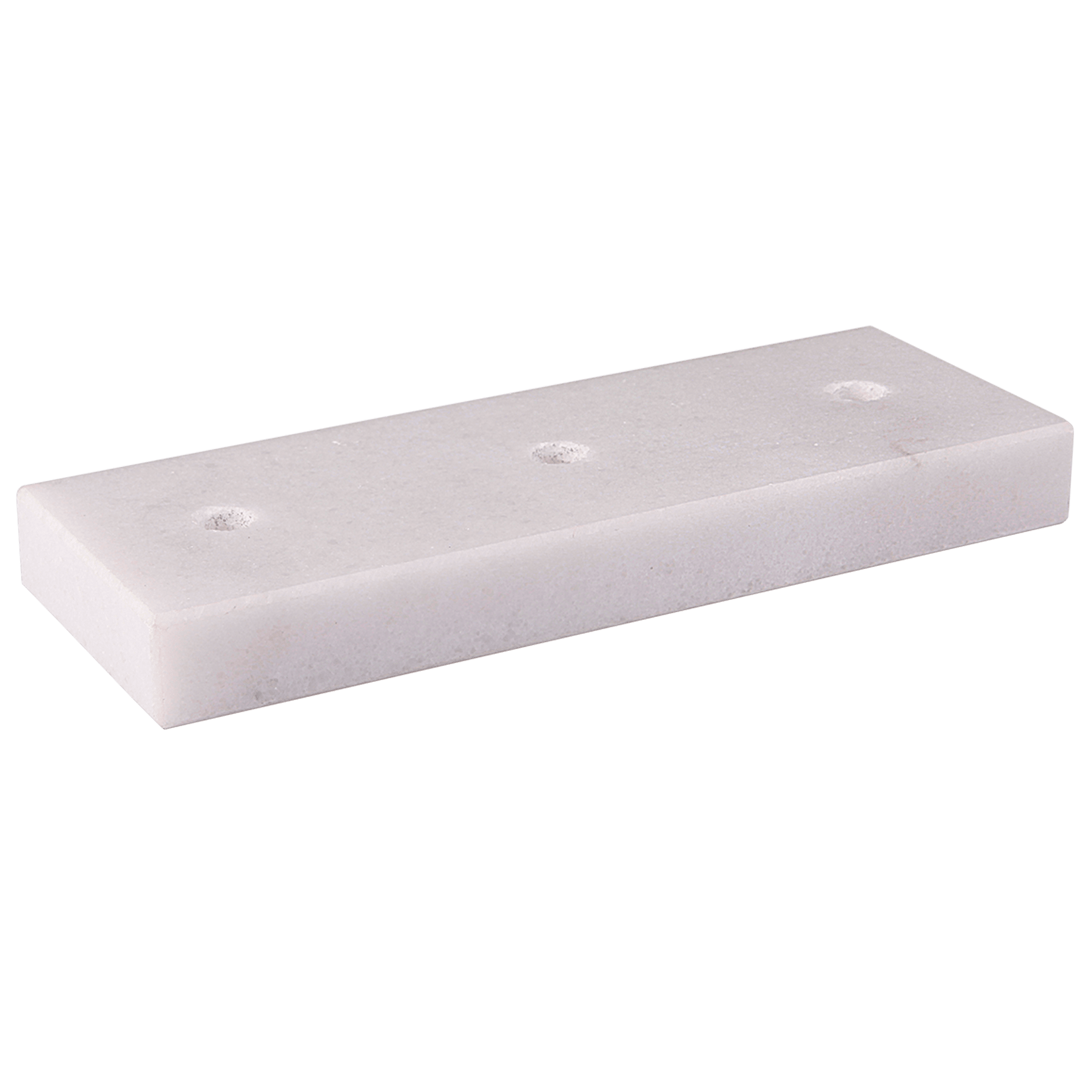 White 3-Hole Trophy Marble Lid