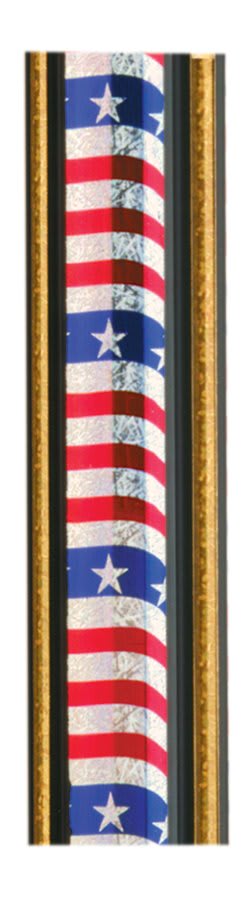 Twist Flag Round Trophy Column