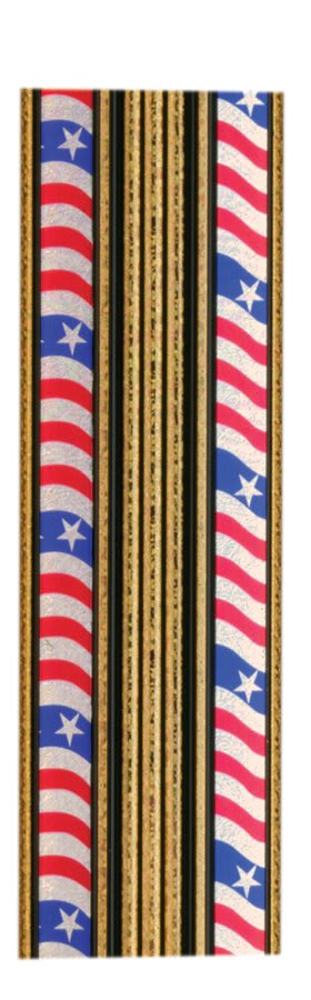 Twist Flag Rectangular Trophy Column
